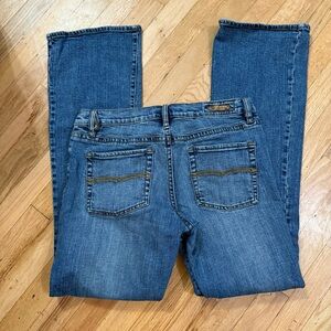 Buffalo David Bitton women’s Stripes-X bootcut jeans- size 32- EUC